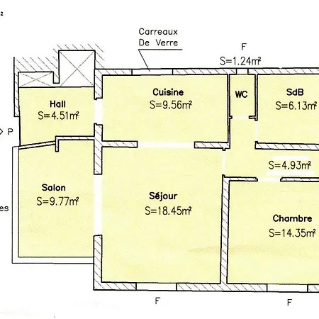 Maison Mitoyenne 68m², 2 Pieces + Veranda, Jardin 100m² Avec Pergola, Vue Prázdninový dům